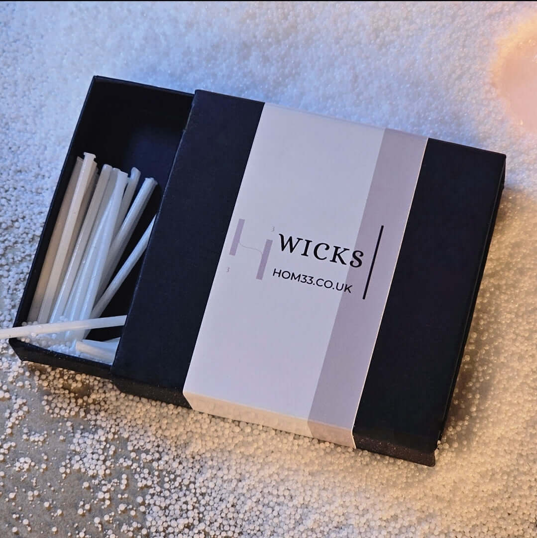 Hom33 Instant Candle pearled candle sand candle reusable candles  eco friendly candles  sustainable candles  refillable candle kit  reusable candle kit  candle wax beads  candle pearls  natural wax pearls