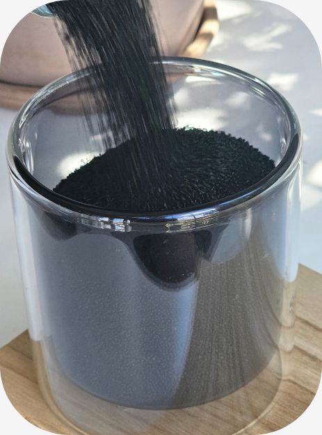 Hom33 Instant Candle pearled candle sand candle reusable candles  eco friendly candles  sustainable candles  refillable candle kit  reusable candle kit  candle wax beads  candle pearls  natural wax pearls home decor